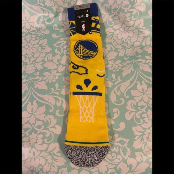 golden state warriors dress socks Sunday Socks main image 0
